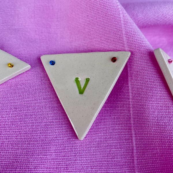 Personalised Bunting: Beads + Mini Bunting Ends