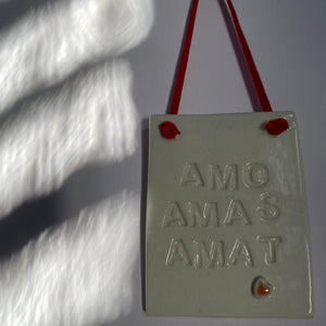 AMO AMAS AMAT plaque